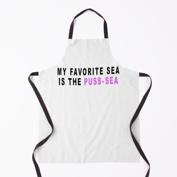Item preview, My Favorite Sea Is The Puss-Sea Funny Adult Humor Wordplay designed and sold by thefirstbroo.