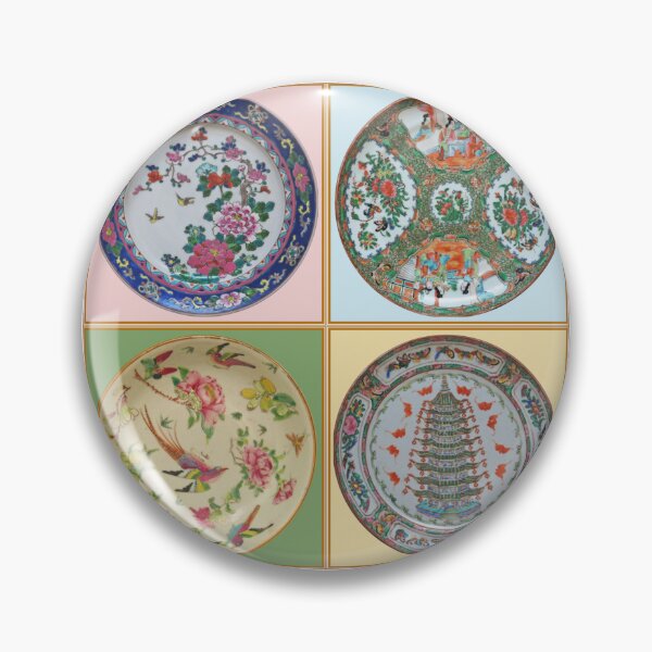 Item preview, Chinese Porcelain Plates (Patterns) designed and sold by ForbesHouse.