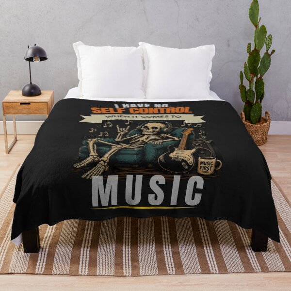 Item preview, I Have No Self Control When It Comes To Music Funny Guitar Shirt designed and sold by Joyful-Pixel.