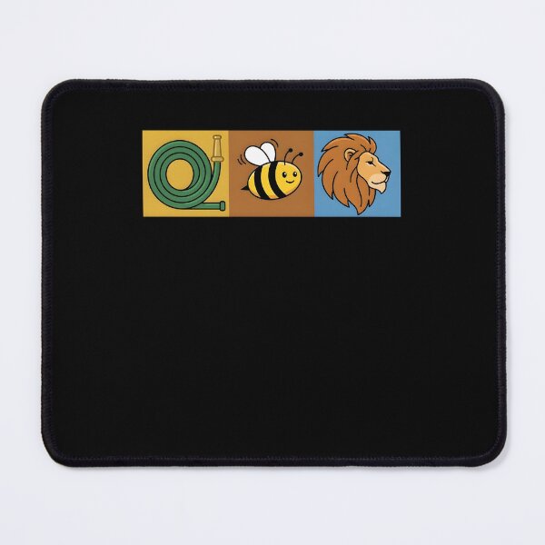 Item preview, Hose Bee Lion Hoes Be Lyin Funny Rebus Puzzle Meme designed and sold by CocoLama.