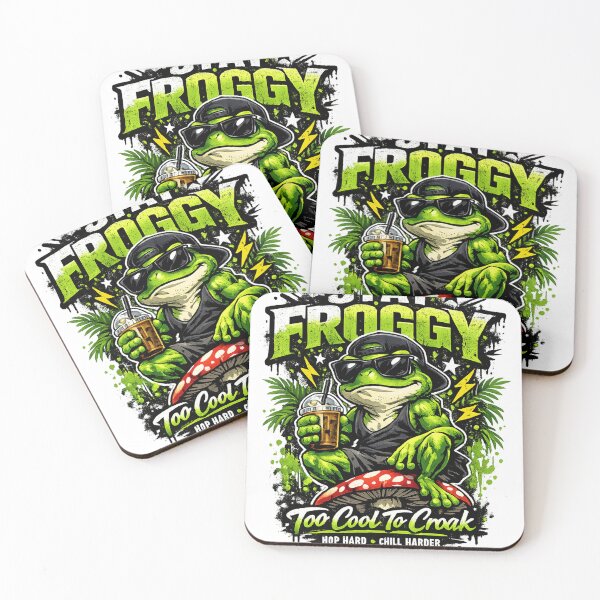 Item preview, Stay Froggy T-shirt designed and sold by Cottonora.