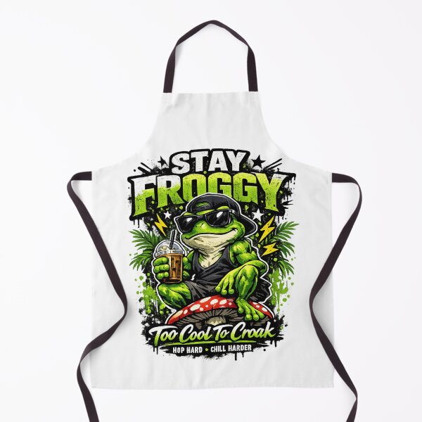 Item preview, Stay Froggy T-shirt designed and sold by Cottonora.