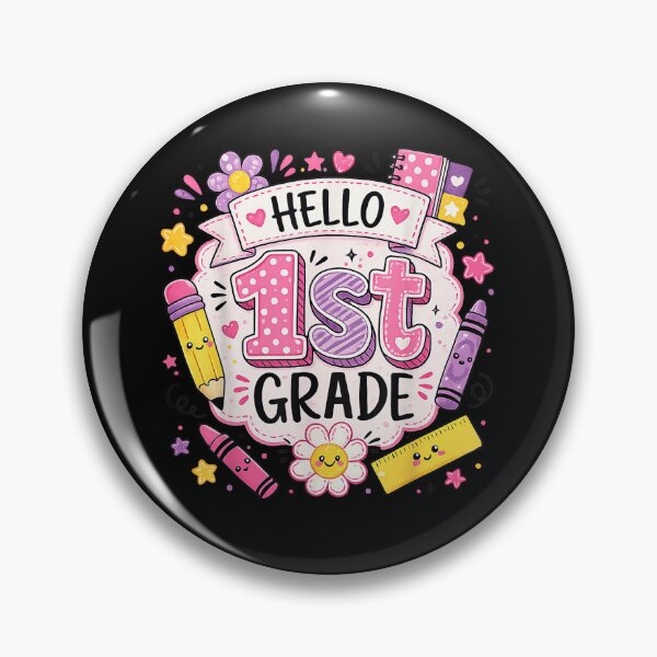 Item preview, Hello 1st Grade Cute Back to School First Grade Student T-Shirt designed and sold by hejrawli.