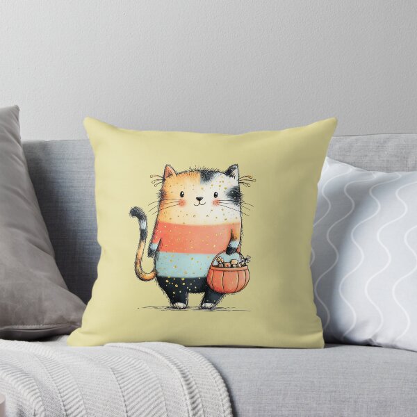 Item preview, Cute Calico Halloween Cat designed and sold by Sed94.
