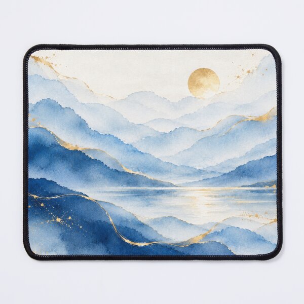 Item preview, Celeste Abstract I – Azure Serenity designed and sold by Esencia Argentina.