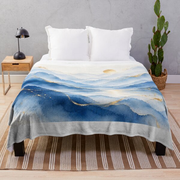 Item preview, Celeste Abstract I – Azure Serenity designed and sold by Esencia Argentina.