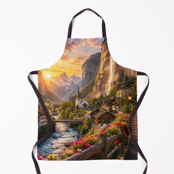 Item preview, Lauterbrunnen Valley – Golden Sunset Switzerland designed and sold by Ceylon Luxe Collections.