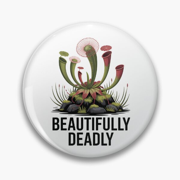 Item preview, Beautifully Deadly Carnivorous Plants designed and sold by MooonTees.