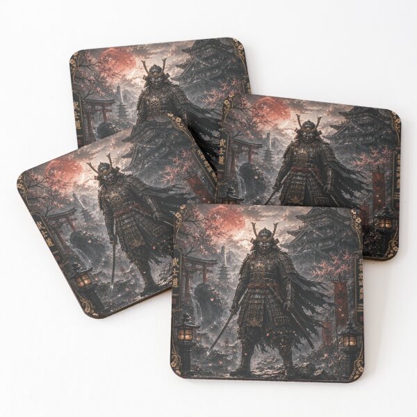 Item preview, Ancient Bushido Samurai – Legendary Warrior Fantasy Art designed and sold by i-corp.