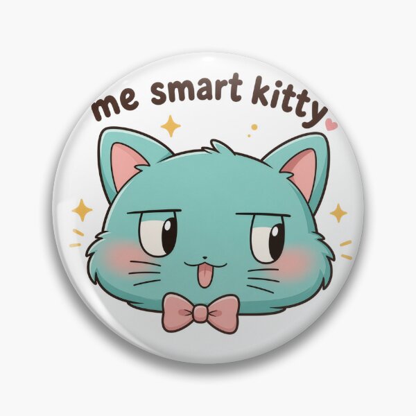 Item preview, Smart cat designed and sold by Kitty-and-Cat.