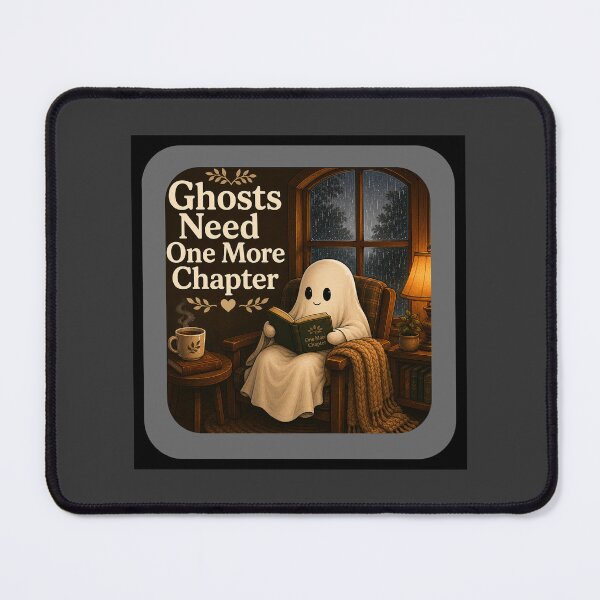 Item preview, Ghosts Need One More Chapter designed and sold by QuietNovaShop.