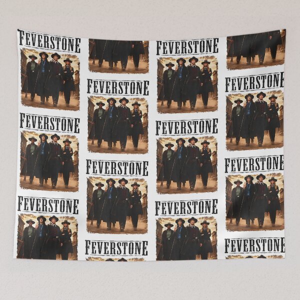 Item preview, Feverstone Western Outlaws Vintage Cowboy Fan Art designed and sold by thefirstbroo.