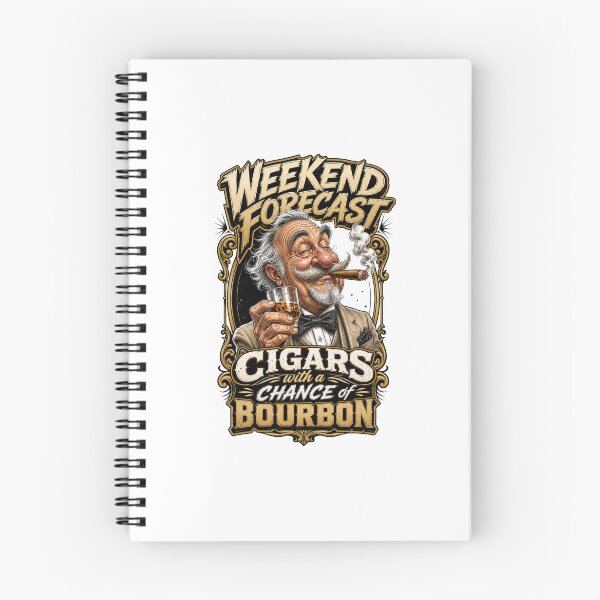 Item preview, Weekend Forecast: Cigars with a Chance of Bourbon designed and sold by Wilcox PhotoArt.