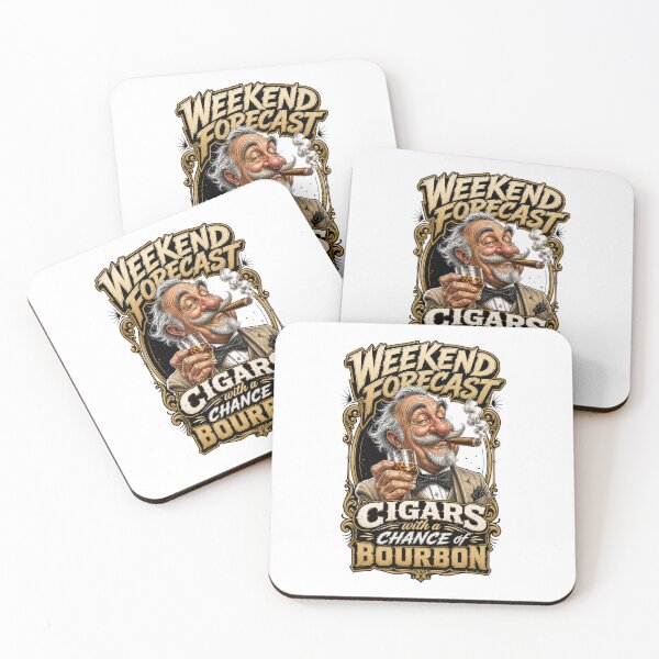Item preview, Weekend Forecast: Cigars with a Chance of Bourbon designed and sold by Wilcox PhotoArt.