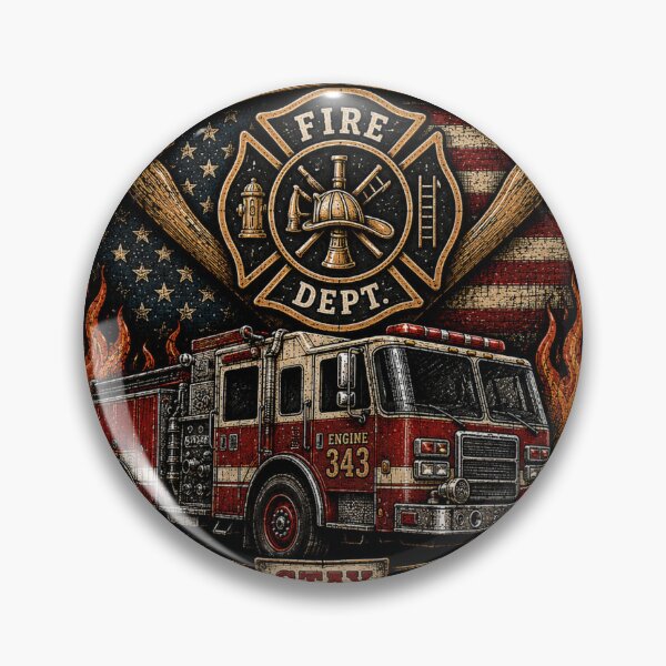 Item preview, Firefighter emblem  designed and sold by The Fire Locker.