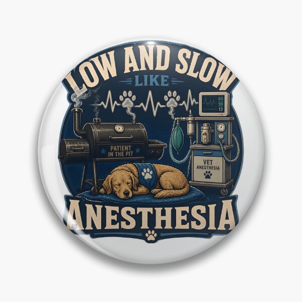 Item preview, Low And Slow Like Anesthesia | Funny Veterinary Anesthesia Design designed and sold by Bettybee00.
