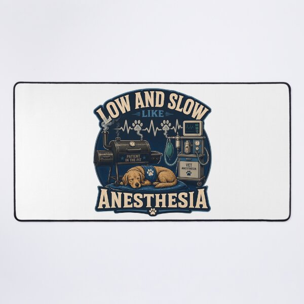 Item preview, Low And Slow Like Anesthesia | Funny Veterinary Anesthesia Design designed and sold by Bettybee00.