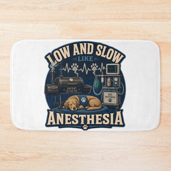 Item preview, Low And Slow Like Anesthesia | Funny Veterinary Anesthesia Design designed and sold by Bettybee00.