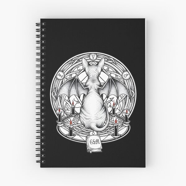 Item preview, Occult Sphynx cat in a ritual circle designed and sold by OH-MY-GOTH.