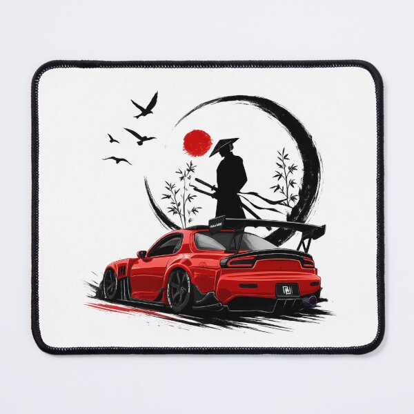 Item preview, Japanese Cars and Racing - JDM RX7 Samurai Red Sun designed and sold by Shakhbata-1.