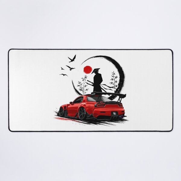 Item preview, Japanese Cars and Racing - JDM RX7 Samurai Red Sun designed and sold by Shakhbata-1.