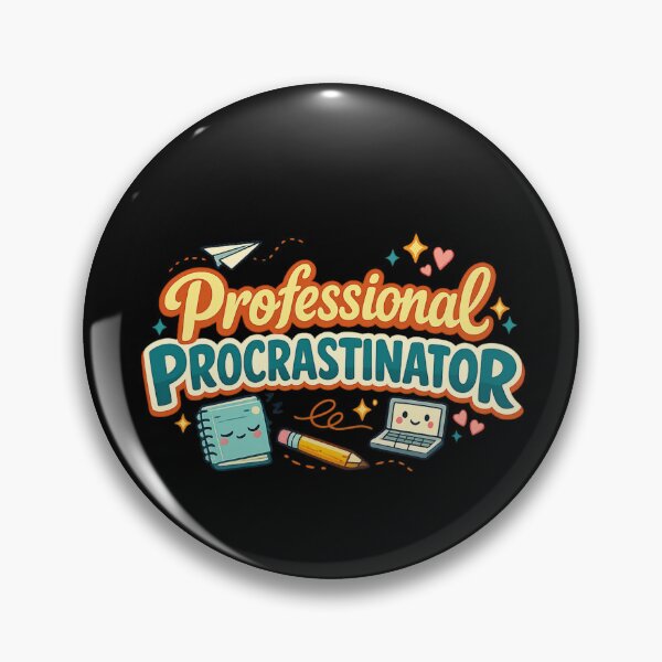 Item preview, Professional Procrastinator – Funny Student Study Design designed and sold by BankshopTH.