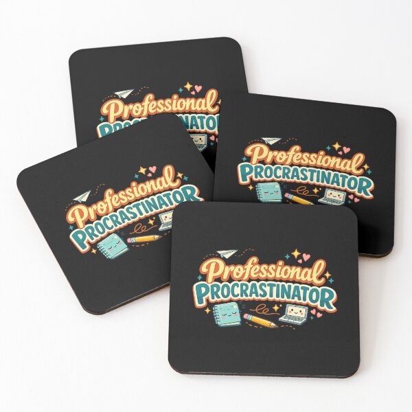 Item preview, Professional Procrastinator – Funny Student Study Design designed and sold by BankshopTH.