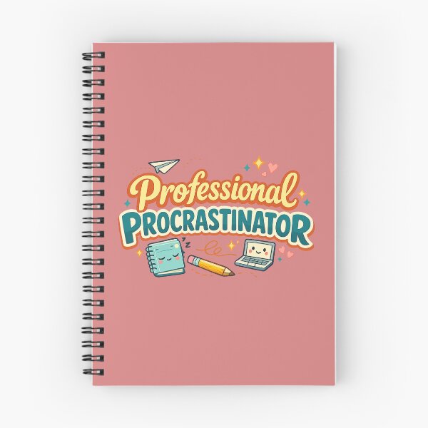 Item preview, Professional Procrastinator – Funny Student Study Design designed and sold by BankshopTH.
