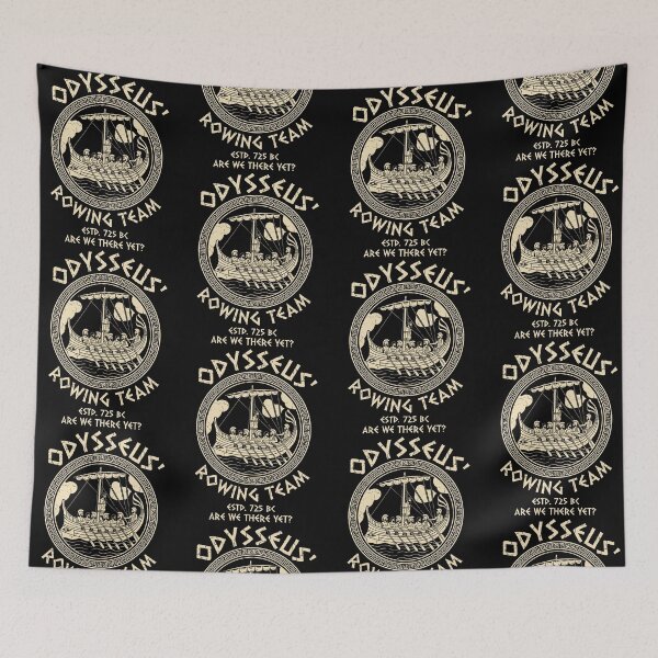 Item preview, Odysseus Rowing Team Ancient Greek Mythology Funny designed and sold by CocoLama.