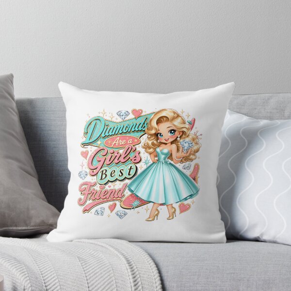 Item preview, Diamonds Are A Girls Best Friend designed and sold by Whimsy Petal and Co..