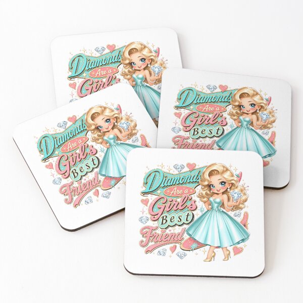 Item preview, Diamonds Are A Girls Best Friend designed and sold by Whimsy Petal and Co..