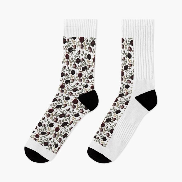 Item preview, Dark Cottagecore Dark Rose Pattern | Gothic Botanical Roses designed and sold by Mousy17.