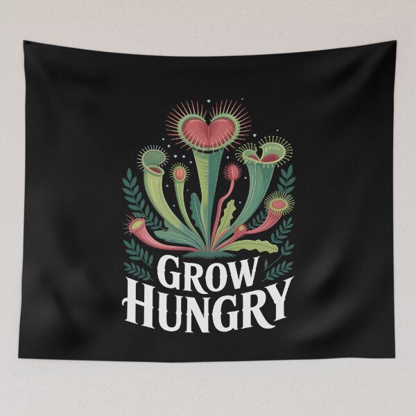 Item preview, Grow Hungry Carnivorous Plants designed and sold by MooonTees.