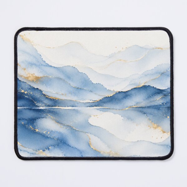 Item preview, Celeste Abstract II – Golden Reflections designed and sold by Esencia Argentina.