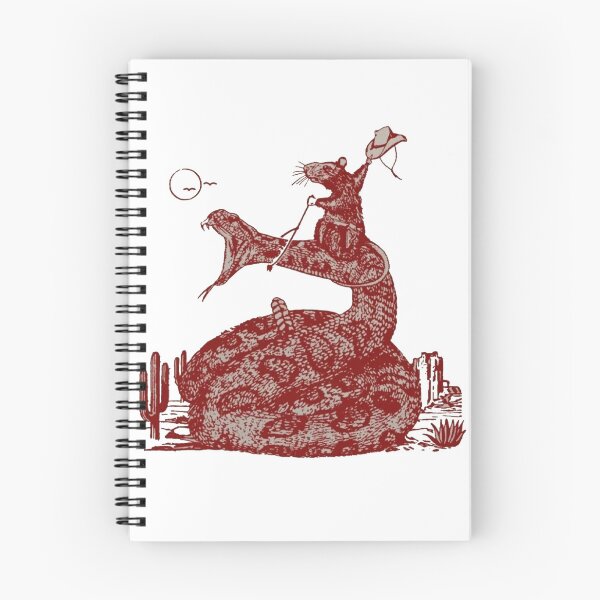 Item preview, Vintage Cowboy Mouse Riding Rattlesnake Retro Western Graphic | Desert Rodeo Humor Design designed and sold by Gbriel3.