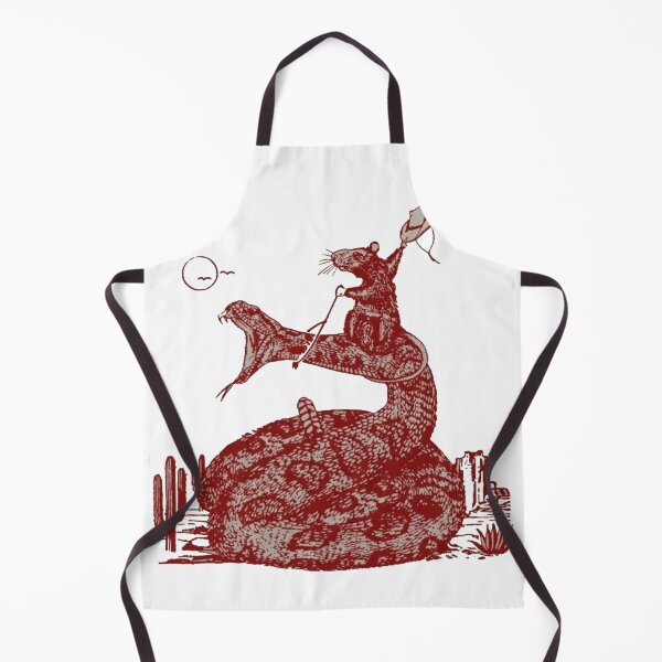 Item preview, Vintage Cowboy Mouse Riding Rattlesnake Retro Western Graphic | Desert Rodeo Humor Design designed and sold by Gbriel3.