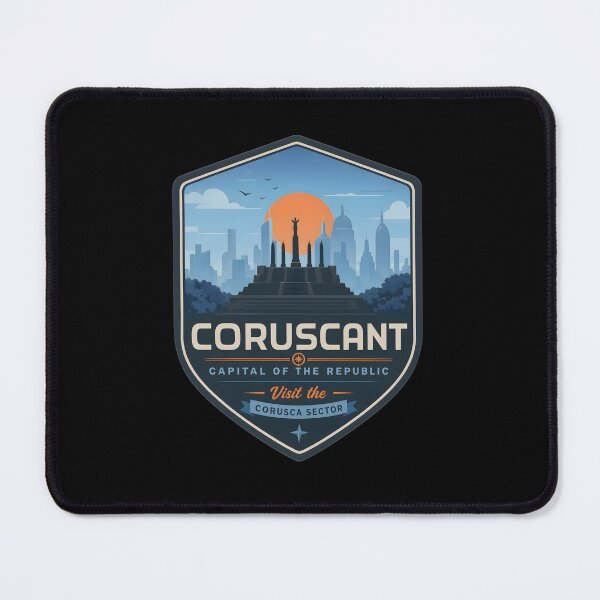 Item preview, Coruscant - Capital of the Republic designed and sold by FrontierCosmic.