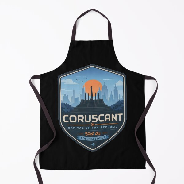 Item preview, Coruscant - Capital of the Republic designed and sold by FrontierCosmic.