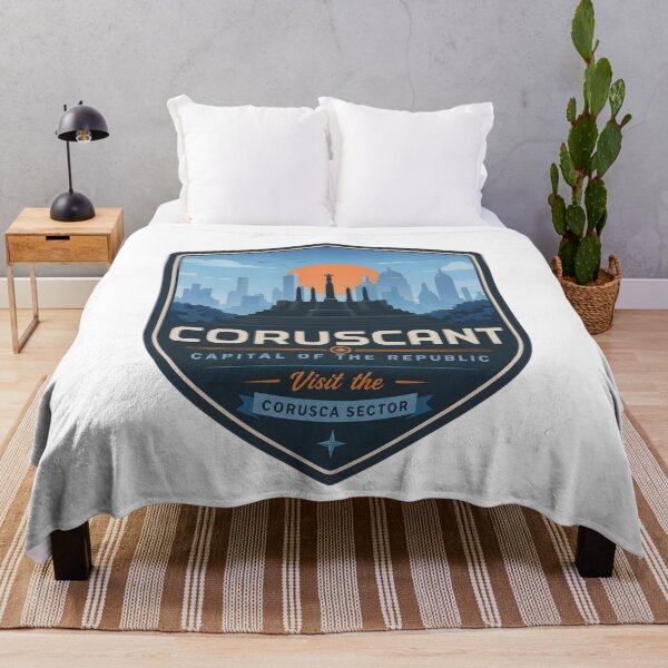 Item preview, Coruscant - Capital of the Republic designed and sold by FrontierCosmic.