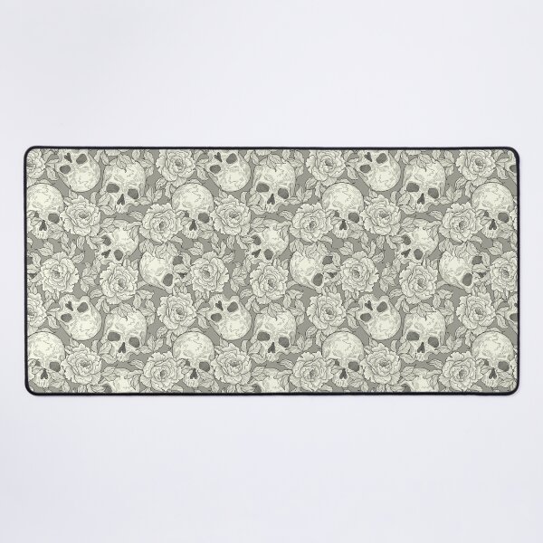 Item preview, Skull and flowers III designed and sold by Studio Vickn.