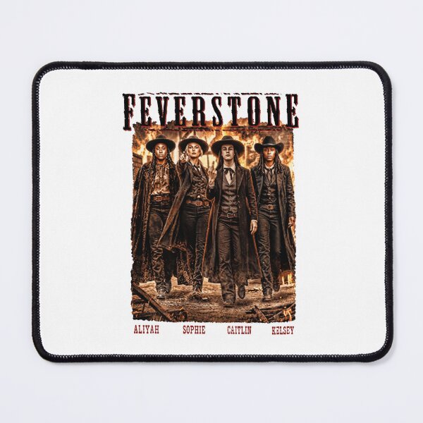 Item preview, Feverstone Western Fire Parody Vintage Cowboy Fan Art designed and sold by CocoLama.