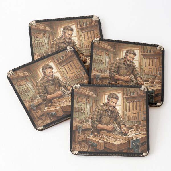 Item preview, carpenter a wonderful wood funny woodworking quotes designed and sold by Moka898.