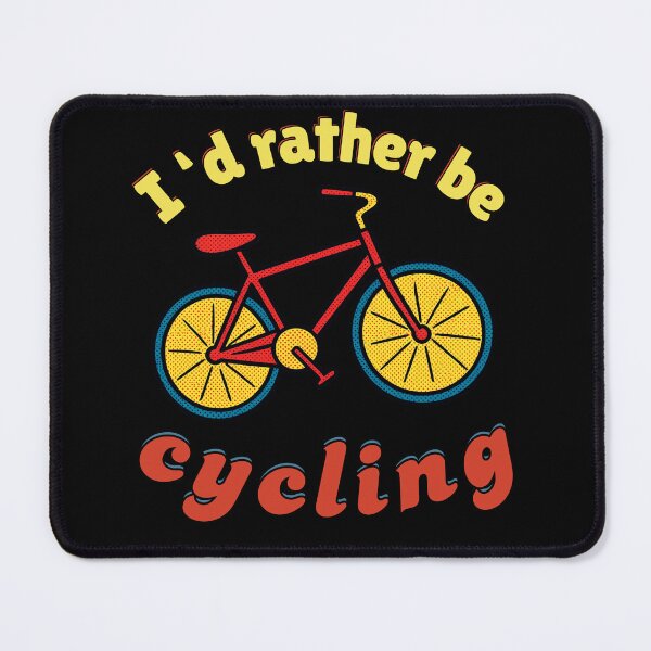 Item preview, I'd Rather Be Cycling - Retro Pop Art Bicycle designed and sold by SunandShade.
