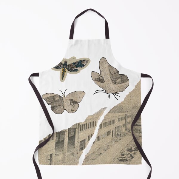 Item preview, Vintage Grunge Butterfly Collage Art Print designed and sold by KANAH FORYED.