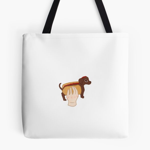 Item preview, Cute dachshund as a hotdog designed and sold by Pandoprints-.