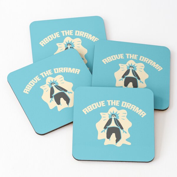Item preview, Above the Drama Minimalist Positive Vibes Illustration designed and sold by beboplab.