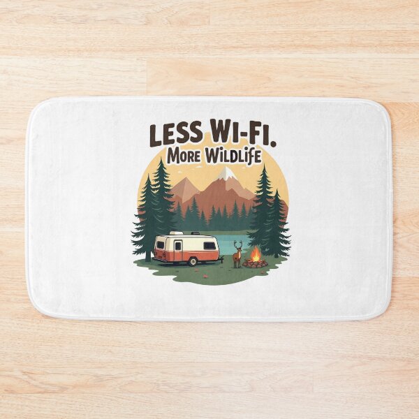 Item preview, Less WI-FI More Wildlife designed and sold by SafariCreativeD.