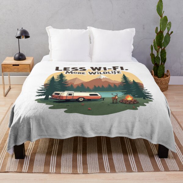 Item preview, Less WI-FI More Wildlife designed and sold by SafariCreativeD.