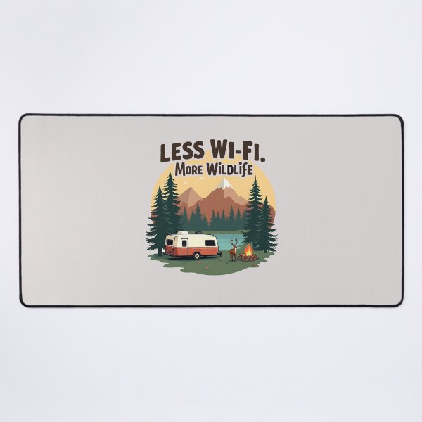 Item preview, Less WI-FI More Wildlife designed and sold by SafariCreativeD.