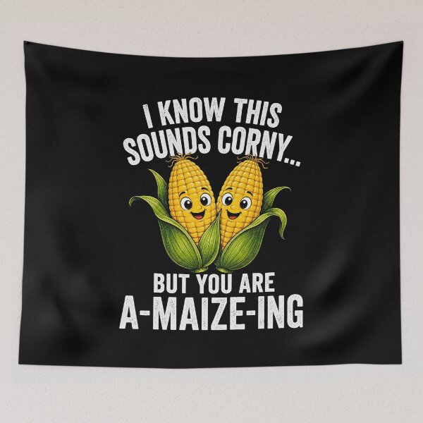 Item preview, I Know This Sounds Corny designed and sold by CelidaBonde.